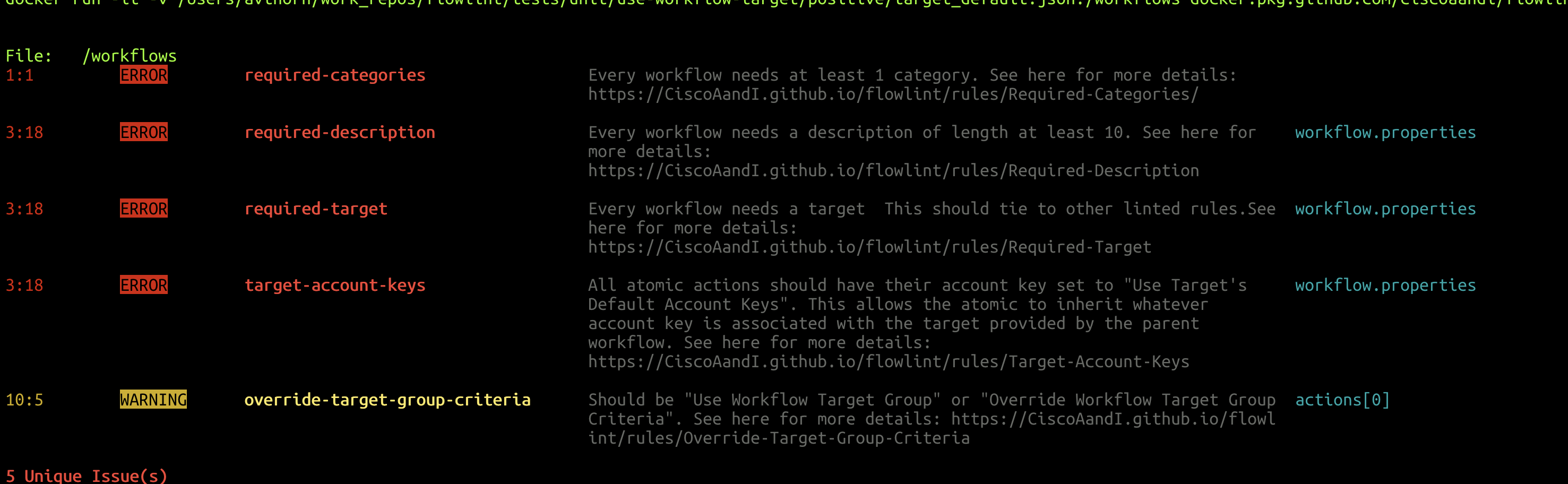 Lint Example